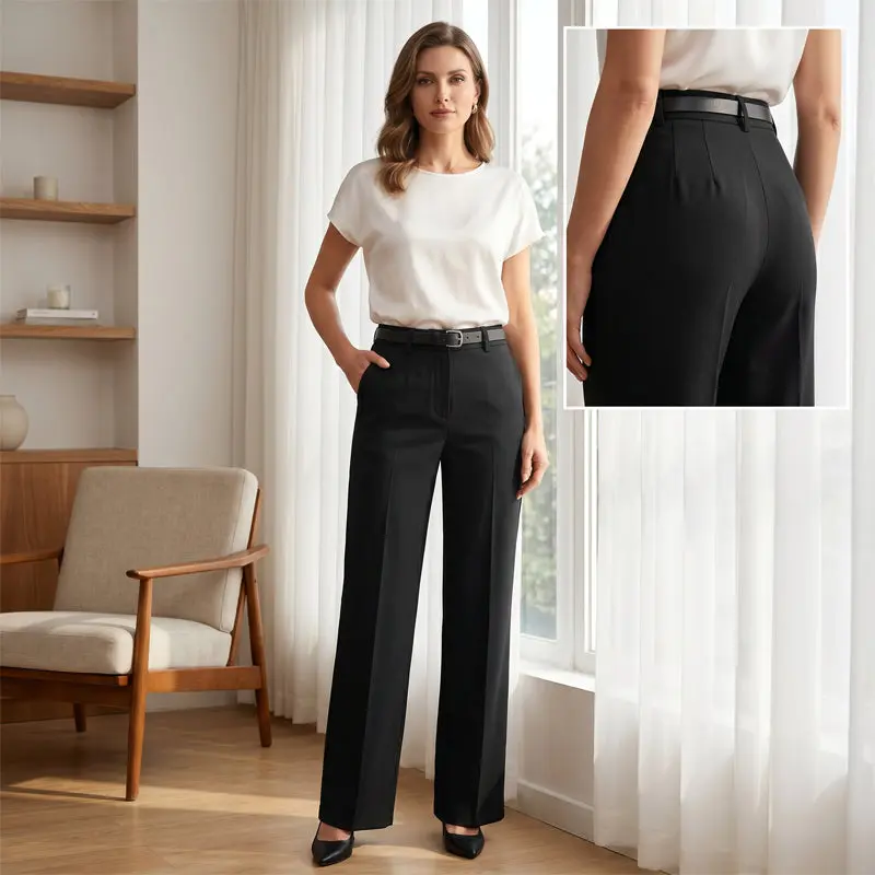 Accela | Stilvolle Schlupfhose mit weitem Schnitt