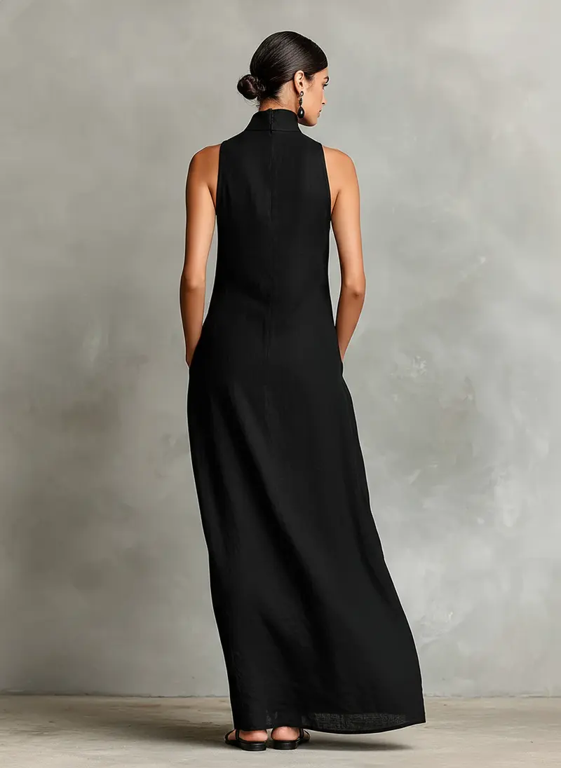 Adelaide - leichtes Maxikleid aus Leinen
