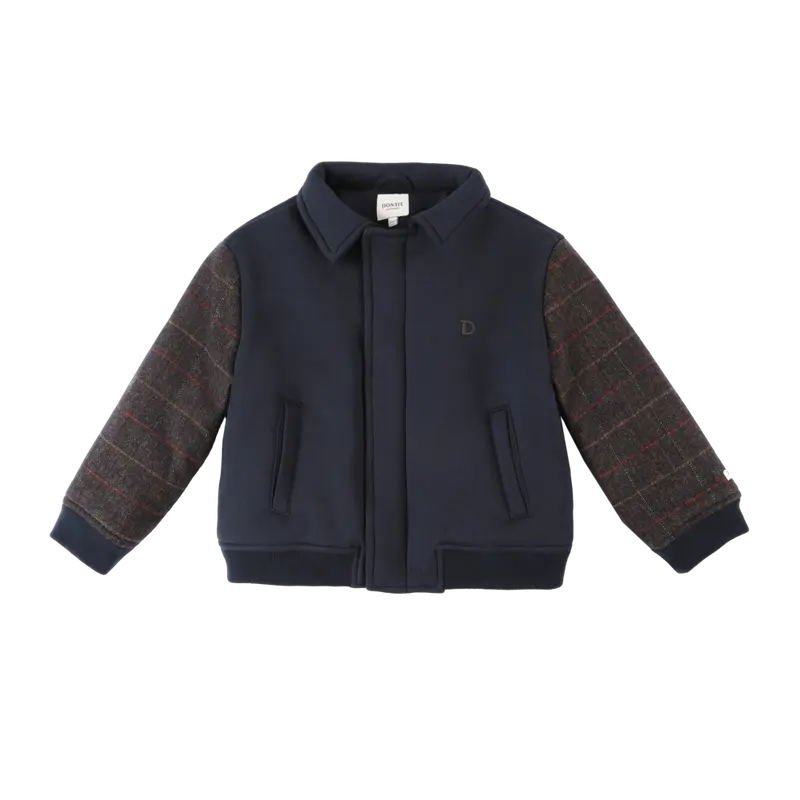 Alaric Bomber Jacket | Navy Blue