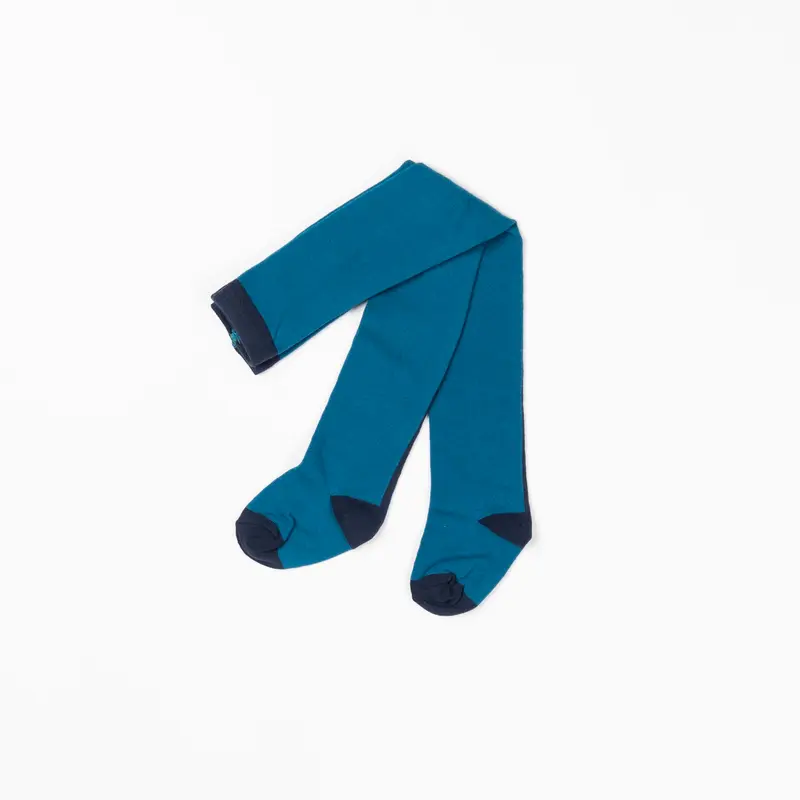 Alba of Denmark - Dicte Tights Provincial Blue Needlepoint