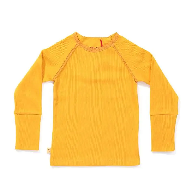 Albababy - Blouse Dagmar Yellow - Gele Longsleeve