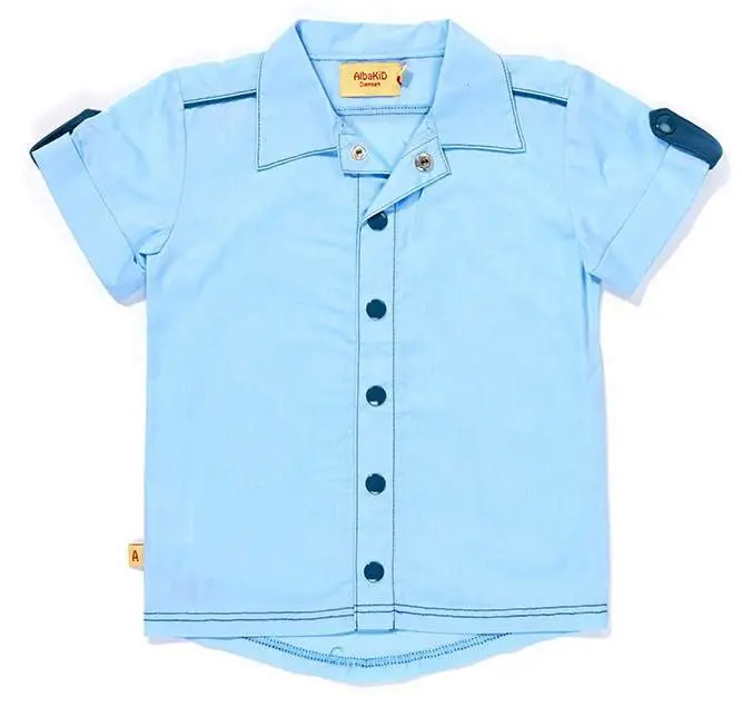 Albababy - Shirt Short Calle Blue