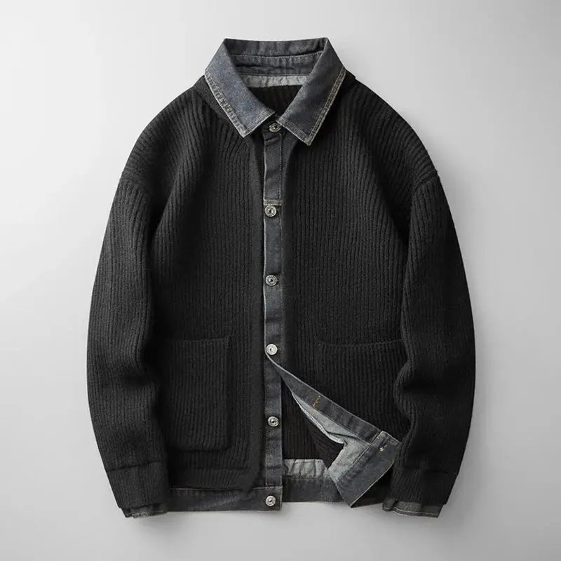 Albert | Herren Strickjacke mit Kragen