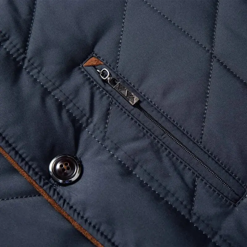 Alden | Winterjacke-Weste mit Stehkragen