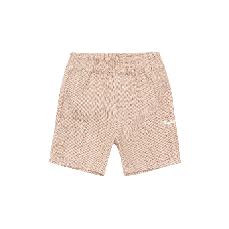 Aleid Shorts | Rust - White Striped