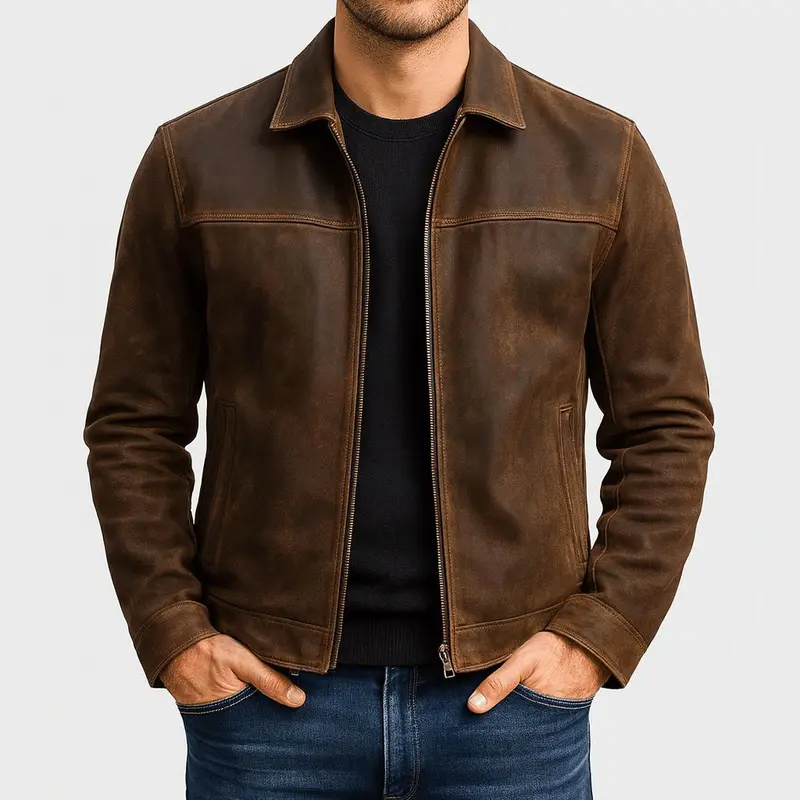 Alexander | Herren Klassiker Lederjacke