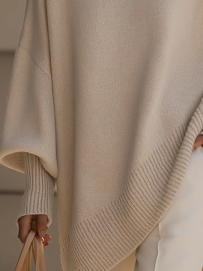 Alina – Minimalistischer Luxus-Strickpullover