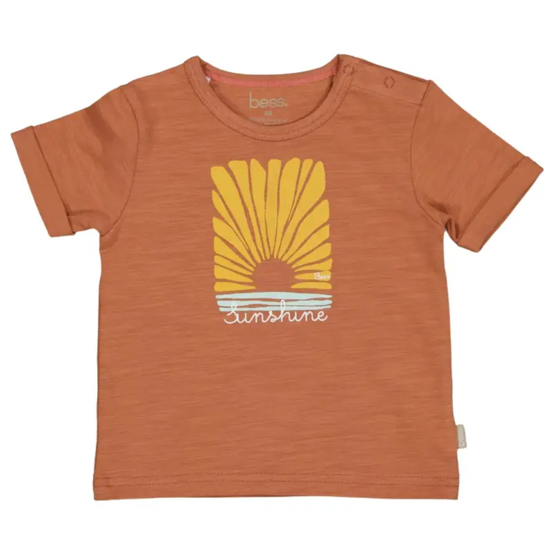Amber bruin t-shirt Sunshine 261075