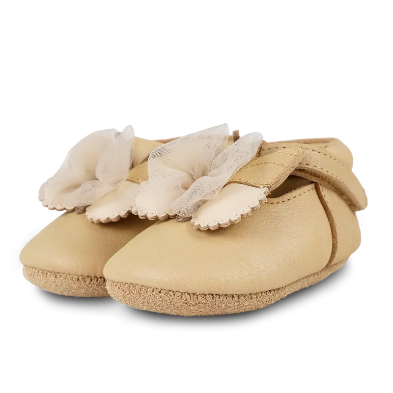 Amdy Shoes | Gold Metallic Nubuck