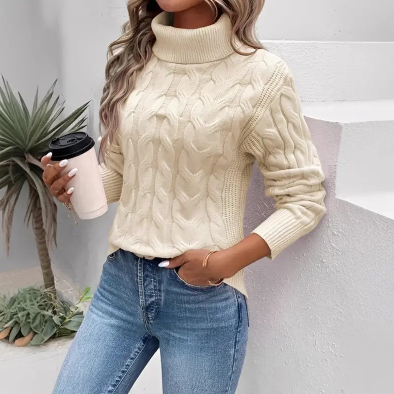 Amélie - Komfortabler Rollkragenpullover