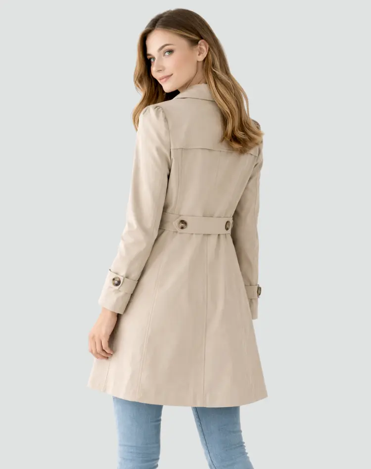 Ameliea - taillierter Trenchcoat