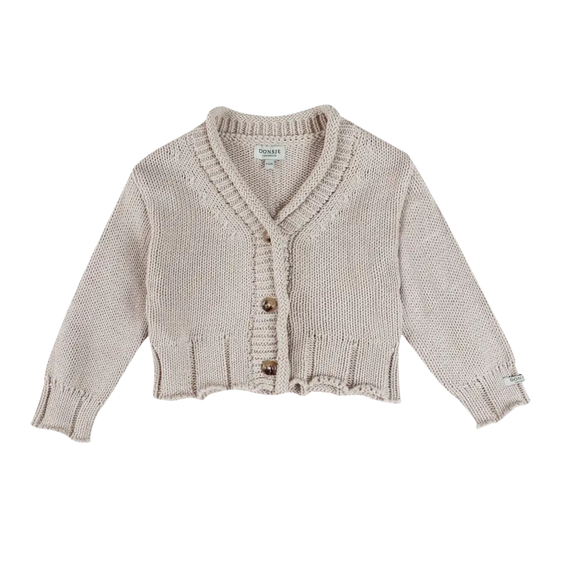 Amelot Cardigan | Soft Sand