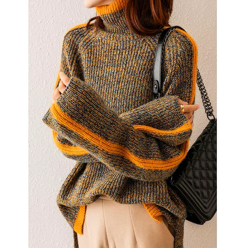 AMERY - Stylischer rollkragenpullover