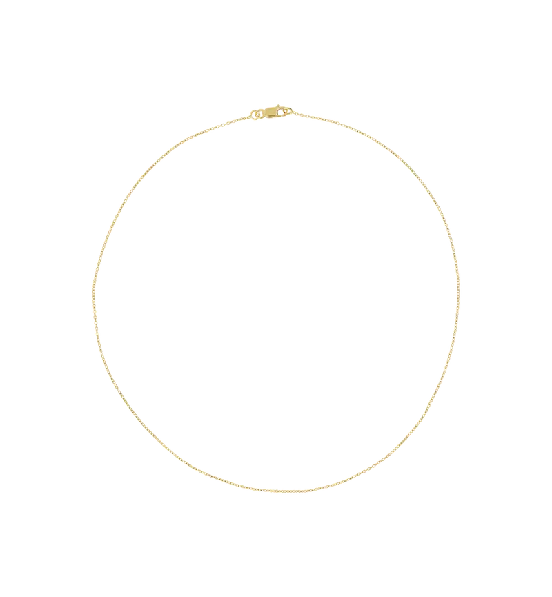 Anchor Plain Necklace | Gold Plated