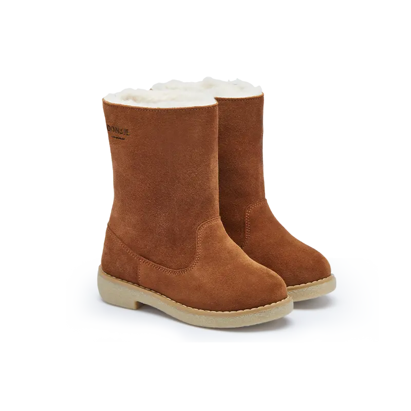 Aniq Boots | Cognac Suede