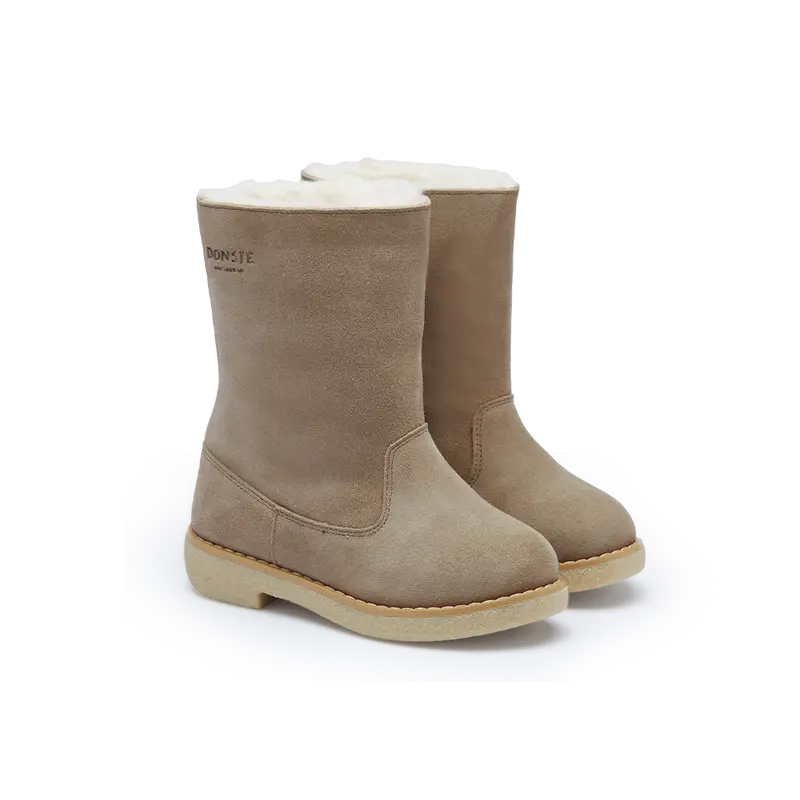 Aniq Boots | Taupe Suede