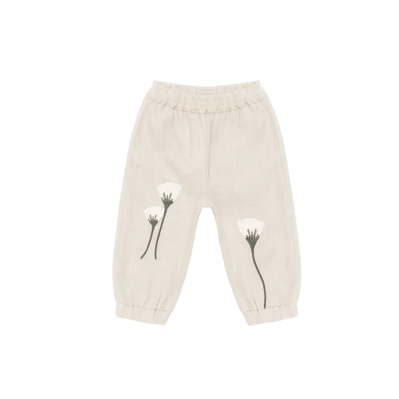 Anje Linen Trousers | Poppy | Soft Sand
