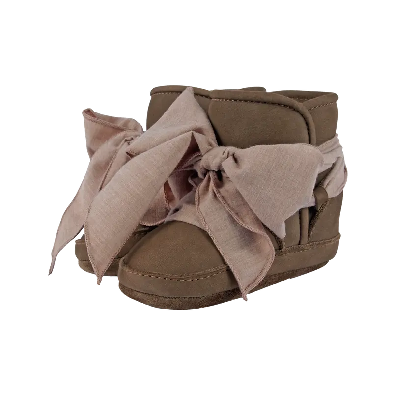 Anouk Booties | Hazelnut Nubuck