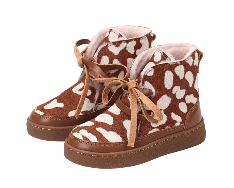 Archie | Brown Spotted Cow Hair