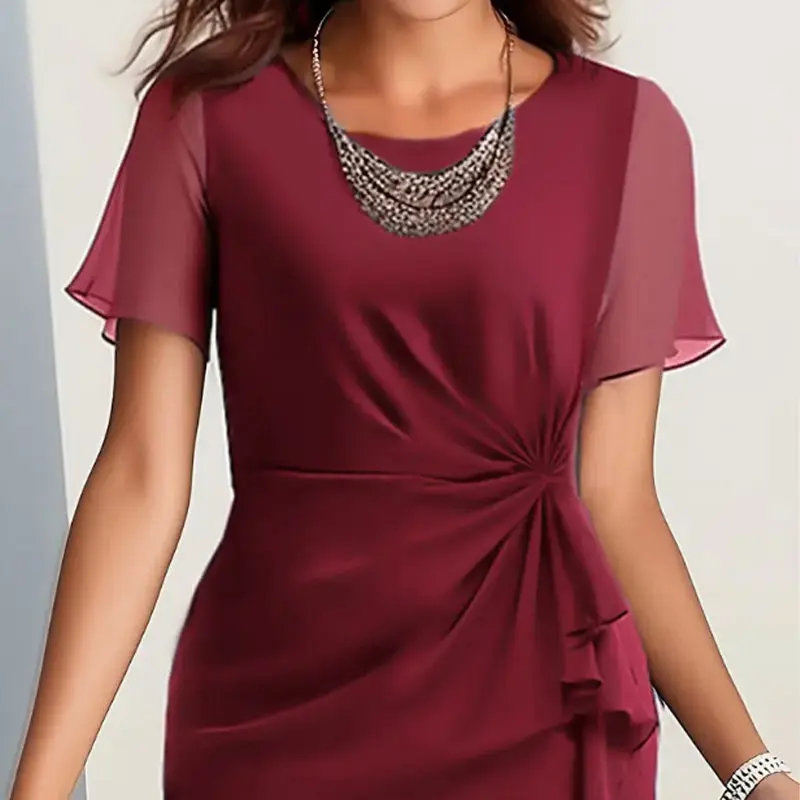 Arletta - Softtouch-Kleid mit geraffter Taille
