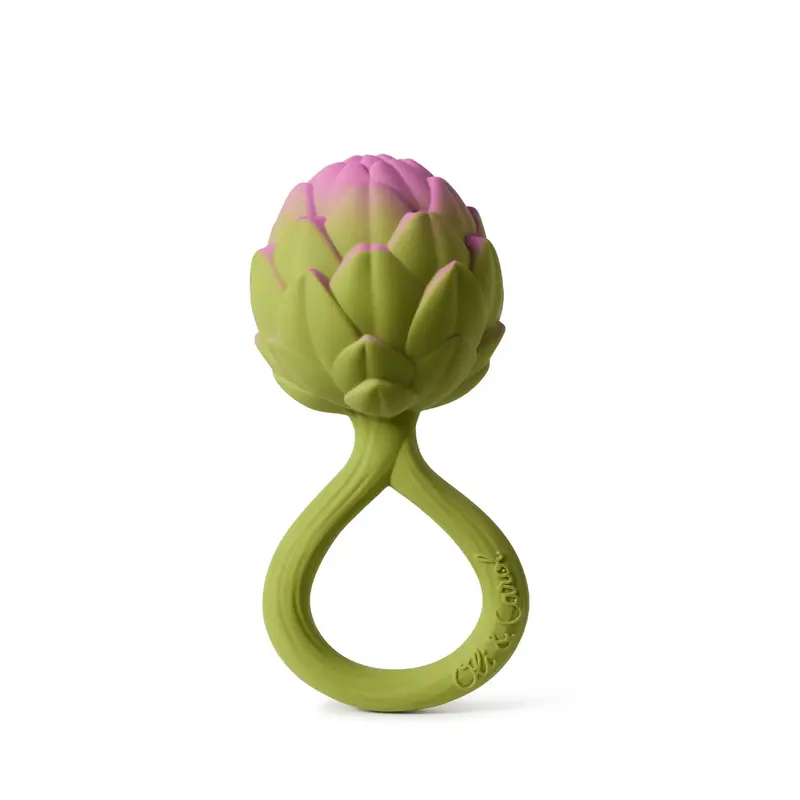 Artichoke Rattle Toy
