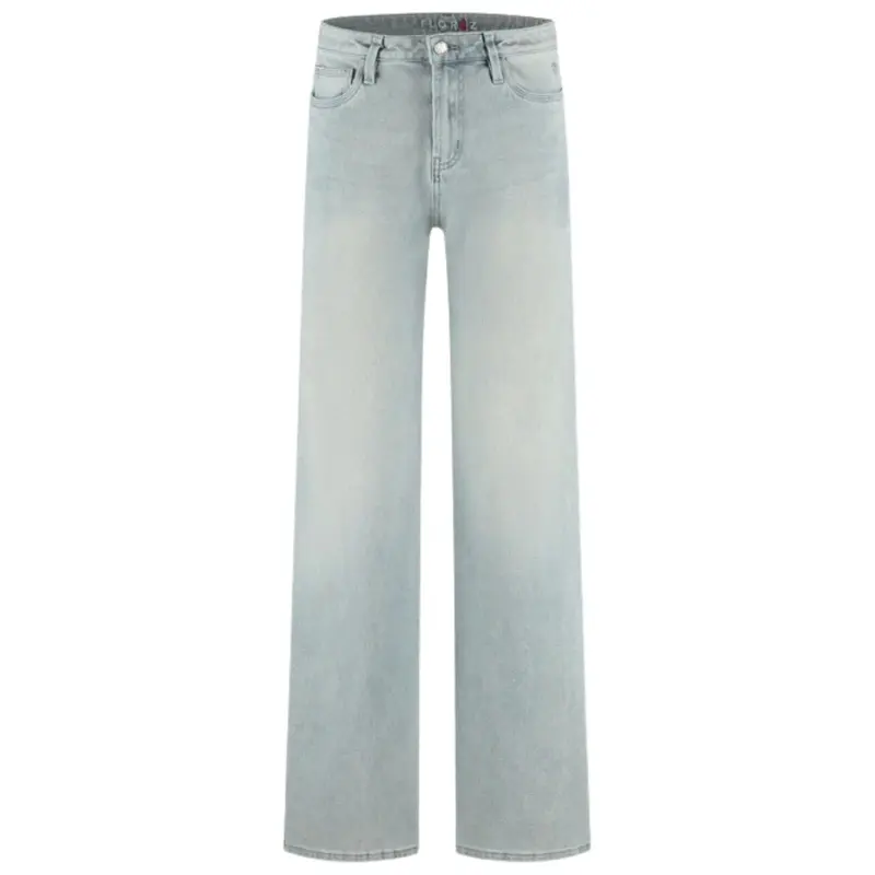 Ash Grey wide leg jeans Sophie