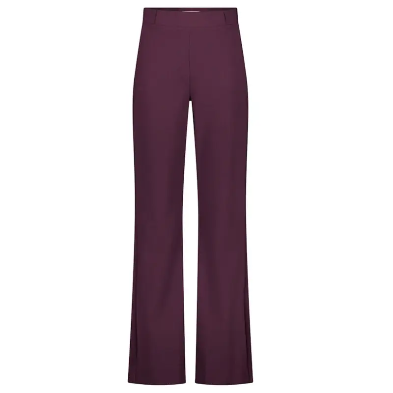 Aubergine travel trouser Flair Bonded