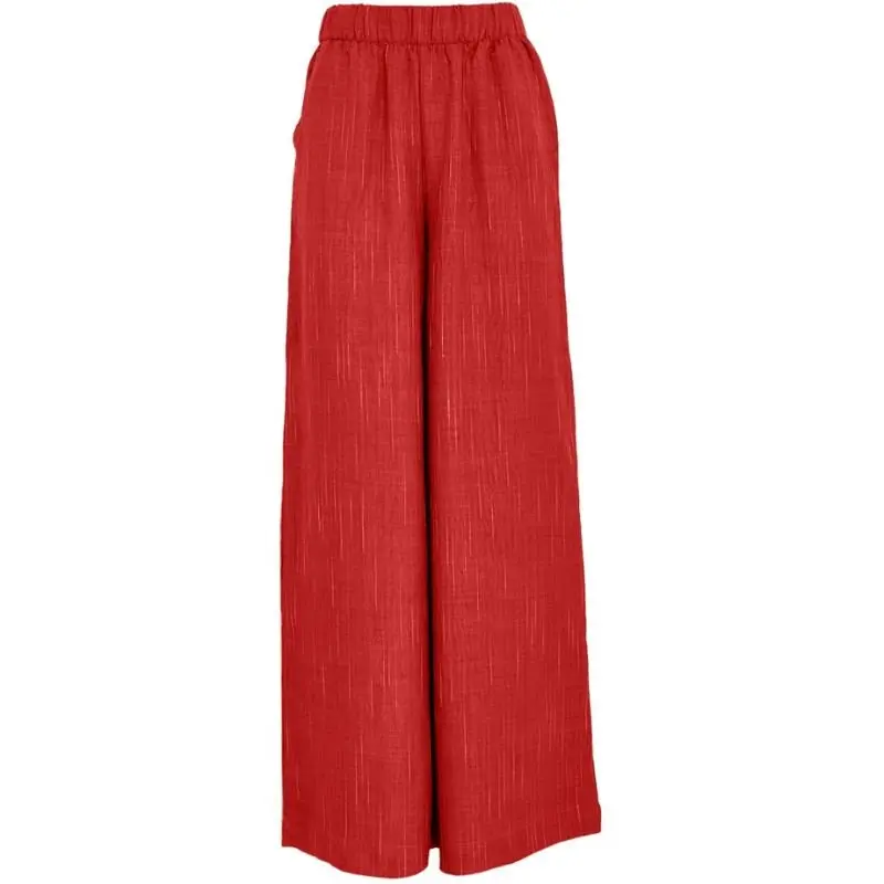 Aura Orange gestreepte pinstripe pantalon Gaby