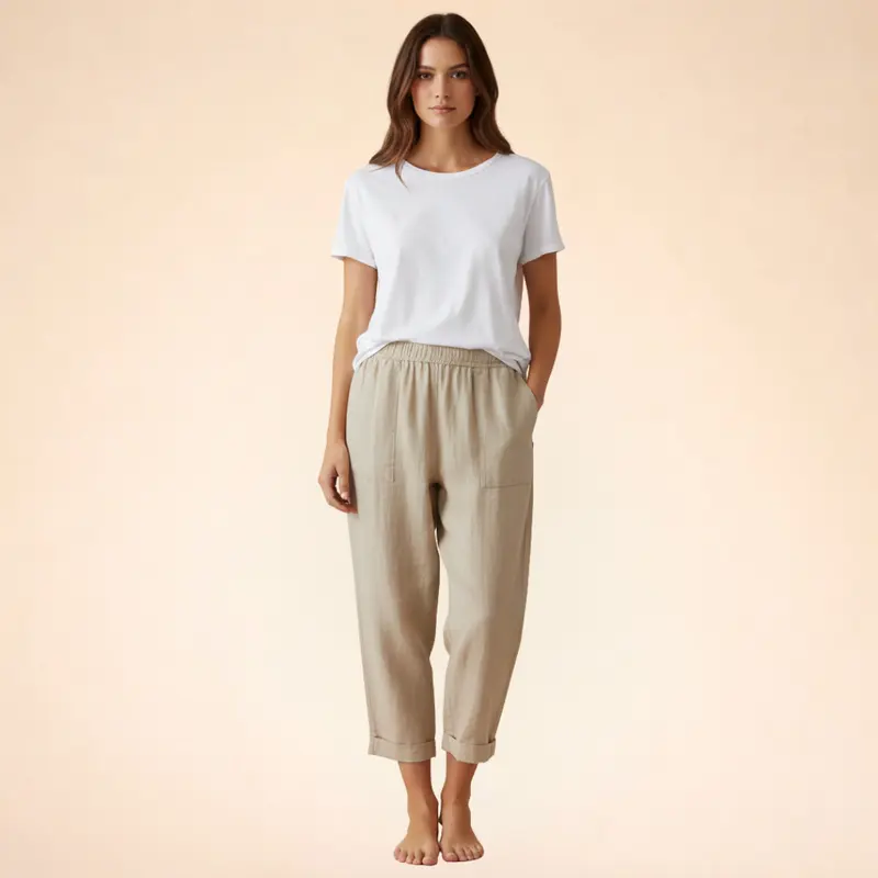 Aurelie | Ultra-weiche Hose mit Seitentaschen