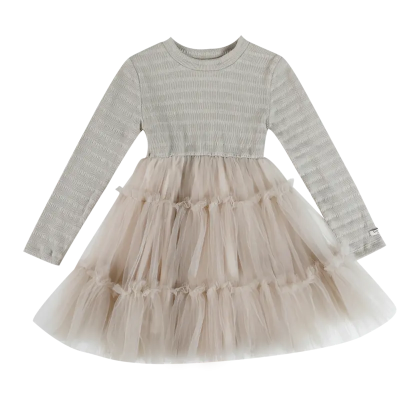 Aurin Dress | Soft Taupe