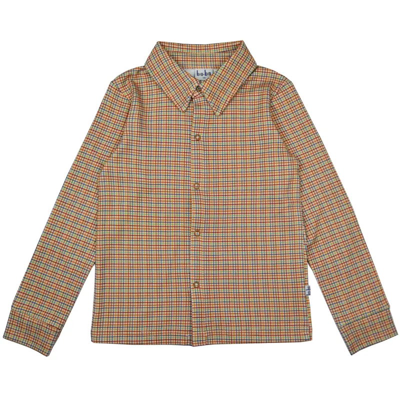 Baba Kidswear - Boys Shirt Blond Check