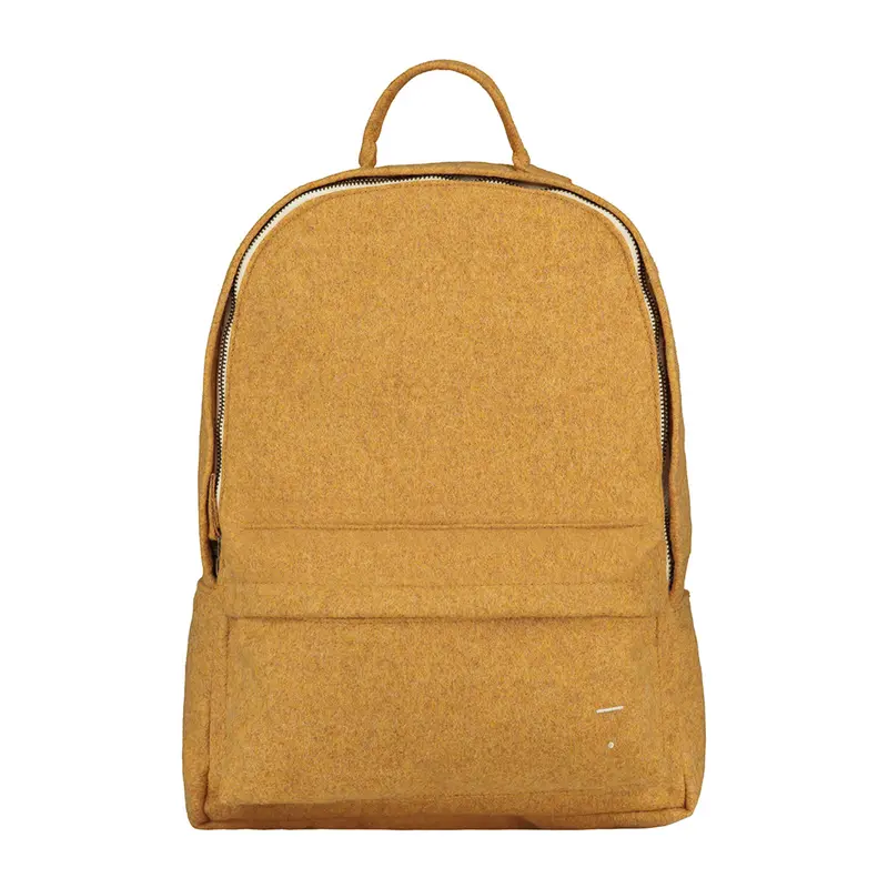 Backpack Felt Large Mustard