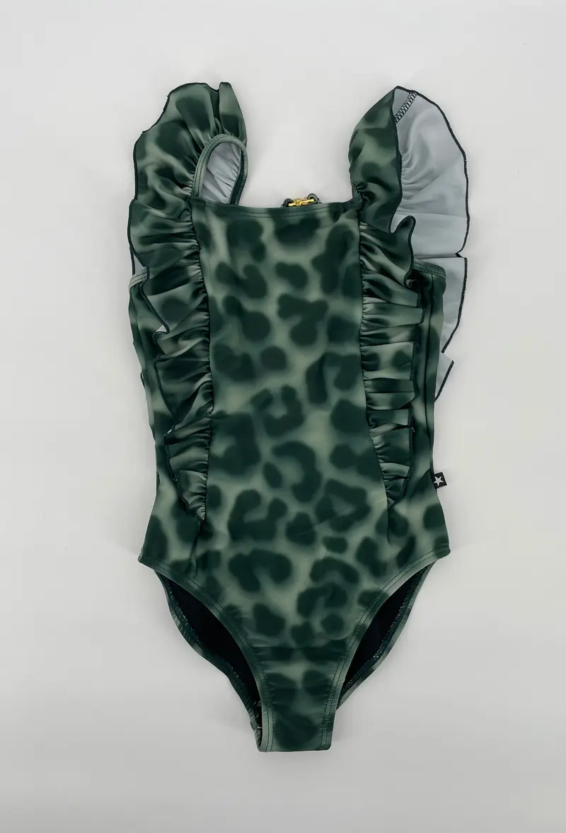 Badpak Groen Jaguar Roesjes Maat 116