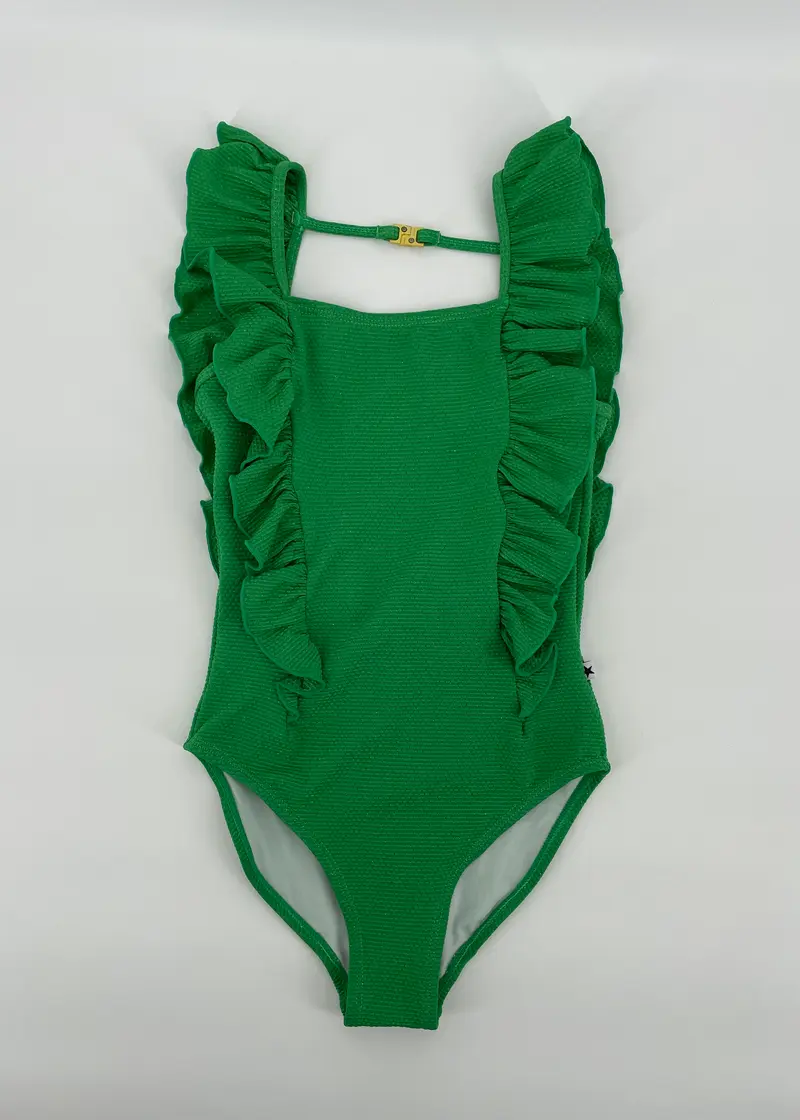 Badpak Groen Roesjes Maat 122