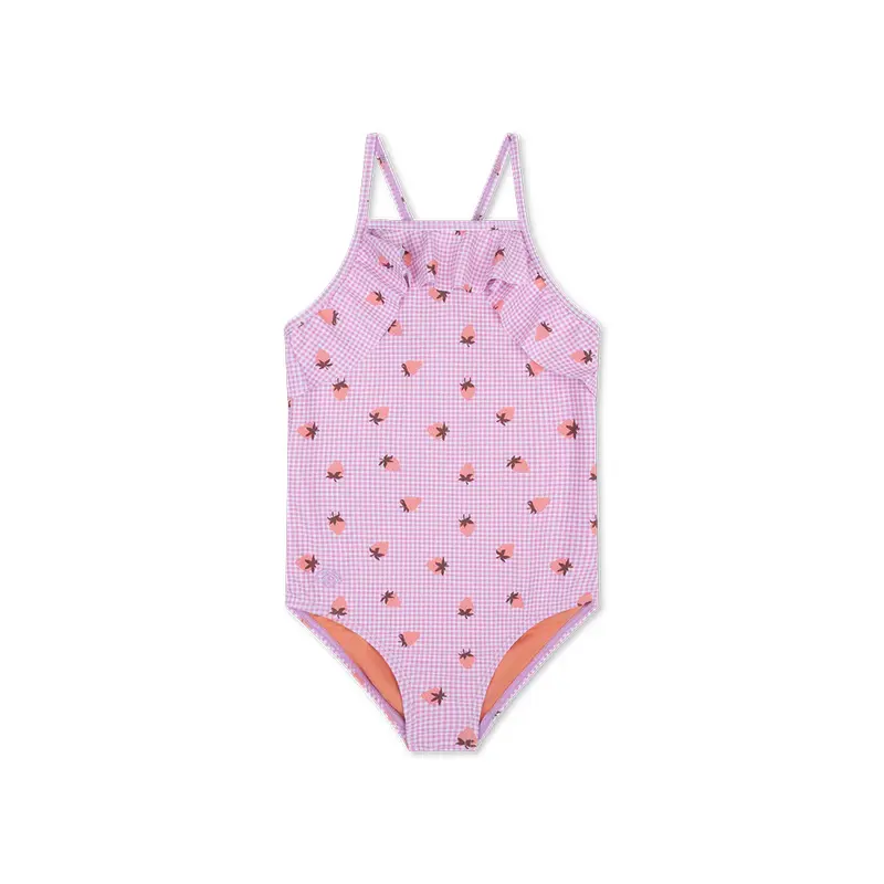 Badpak Meisjes - Roze - Strawberry Fields