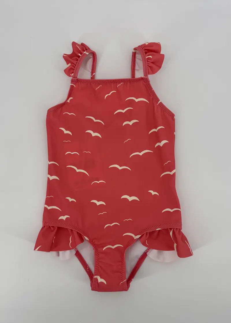 Badpak Roze Meeuwen Roesjes UPF 50+