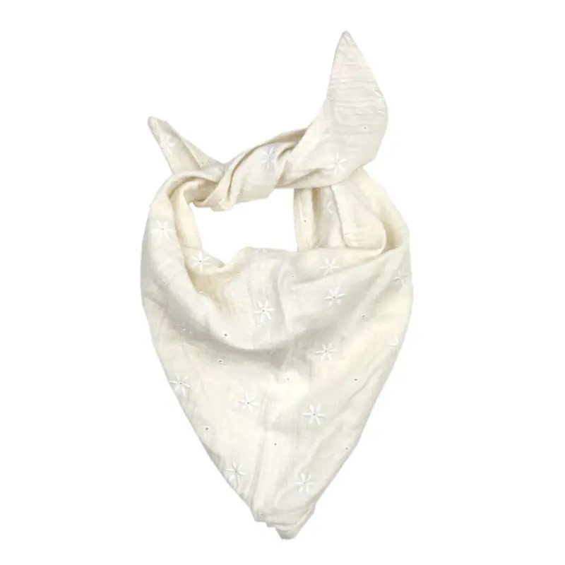 Bandana Ecru Flowers
