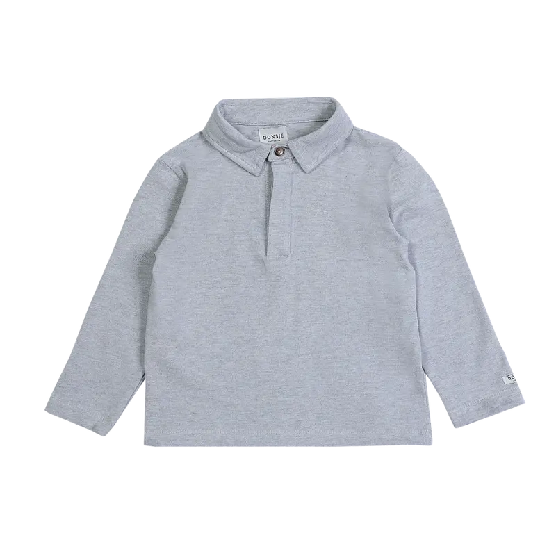 Bartus Blouse | Light Grey Melange