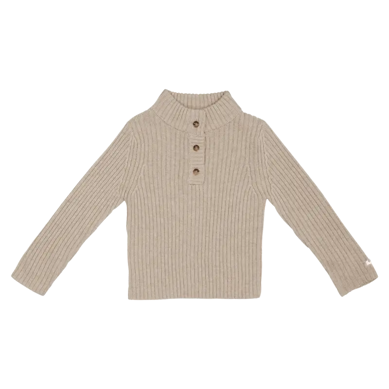 Bastiaan Sweater | Soft Taupe Melange