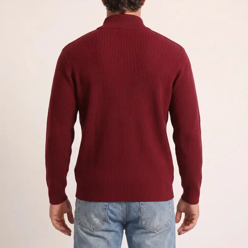 Beadlow - Weicher Half-Zip-Pullover