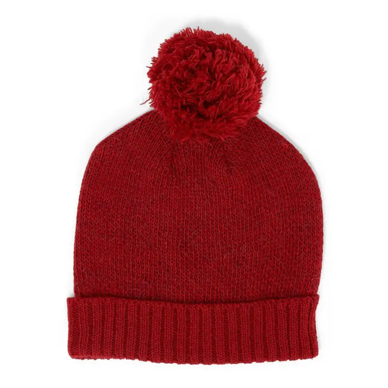 Beanie Hairy Daily Red - sample