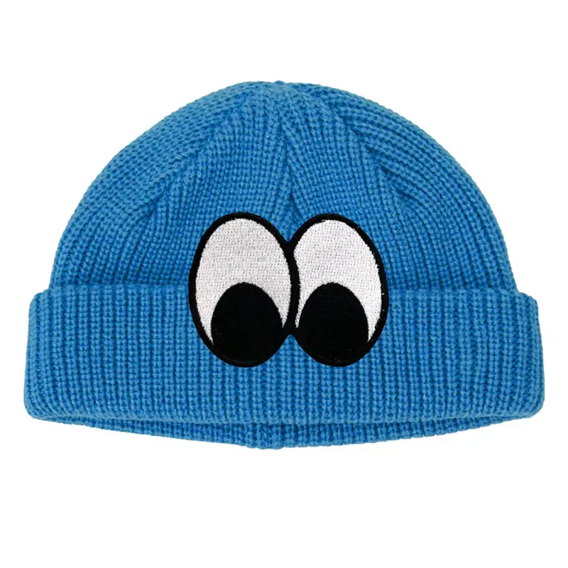 Beanie Looky Looky Wool Blue