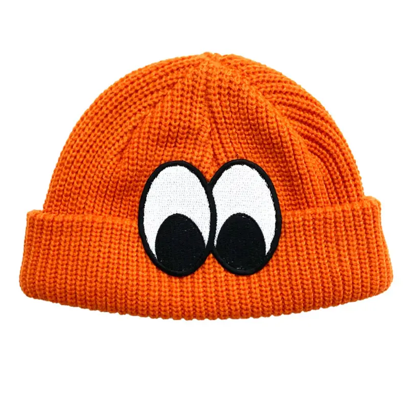 Beanie Looky Looky Wool Orange
