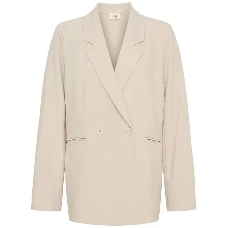 Beige double-breasted blazer Felicia