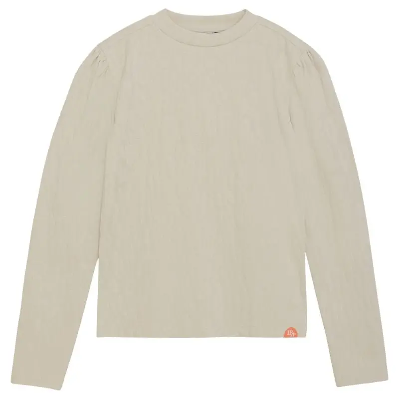 Beige longsleeve Jaquard