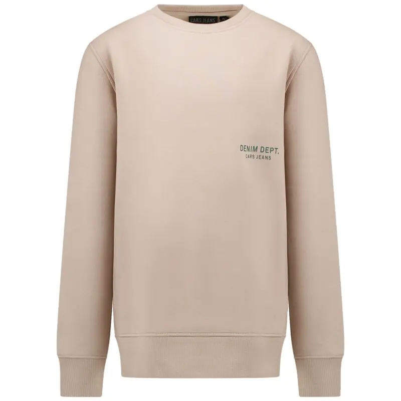 Beige ronde hals sweater Bramie
