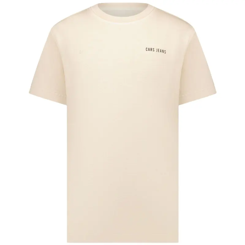 Beige ronde hals t-shirt Rayzo