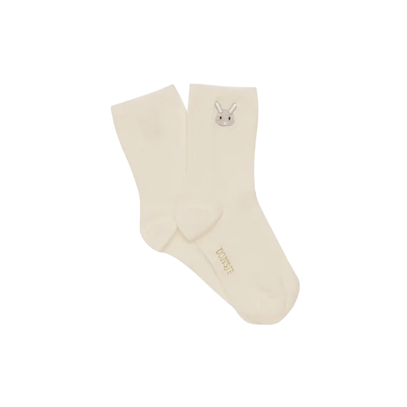 Bell Socks | Bunny | Warm White