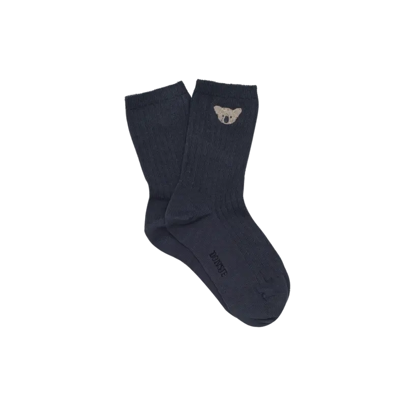 Bell Socks | Koala | Night Blue