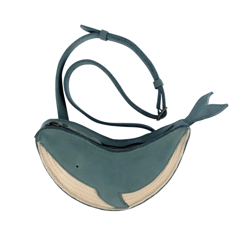 Bello Bum Bag | Whale | Petrol Nubuck